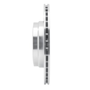 BMW 335i xDrive Brake Rotor (1) - Rear Left - R1 Concepts - Drilled & Slotted - Silver - `06-`15